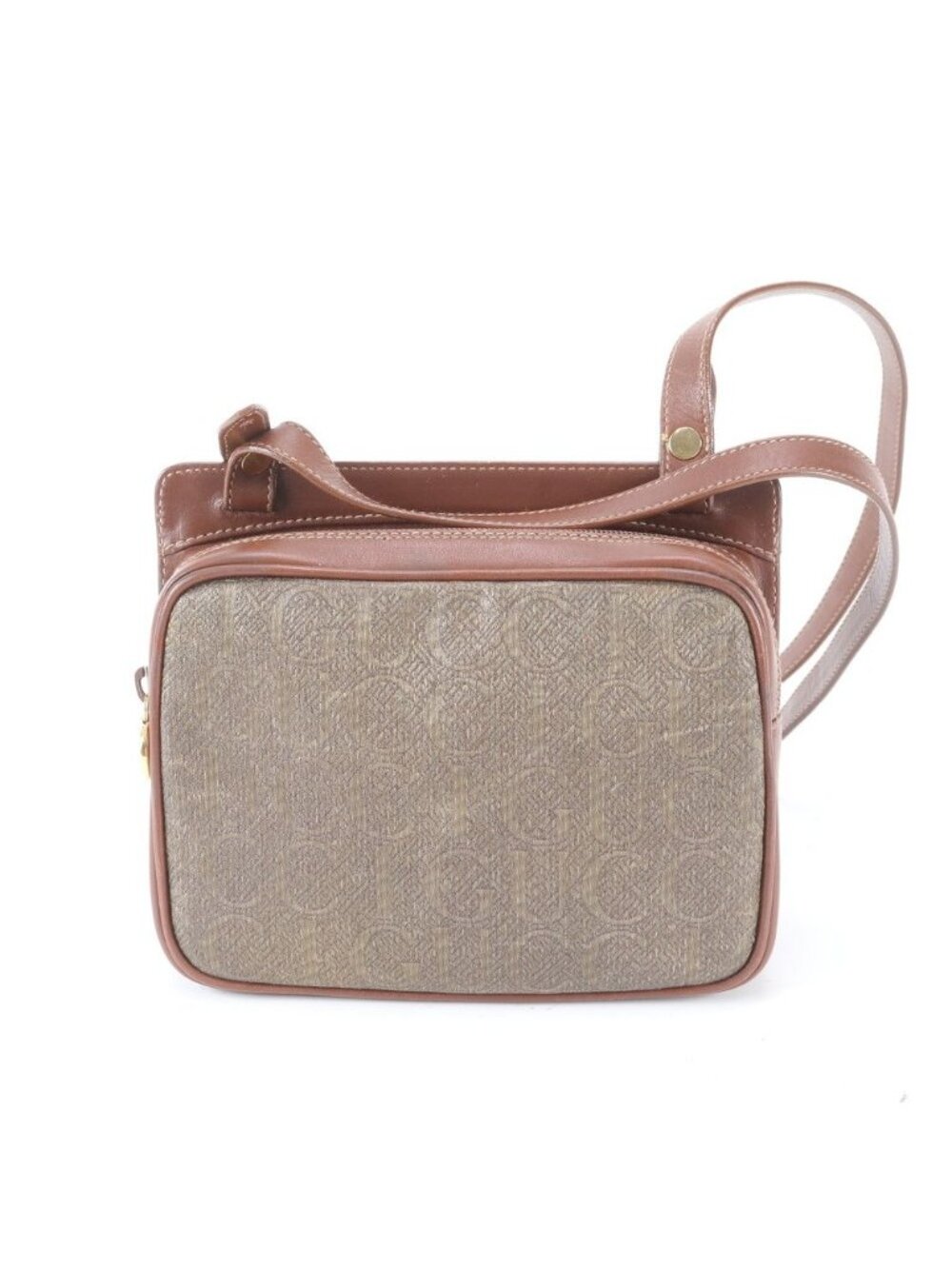 Gucci Vintage 007 23 Leather Shoulder Bag Crossbody - Picture 3 of 10